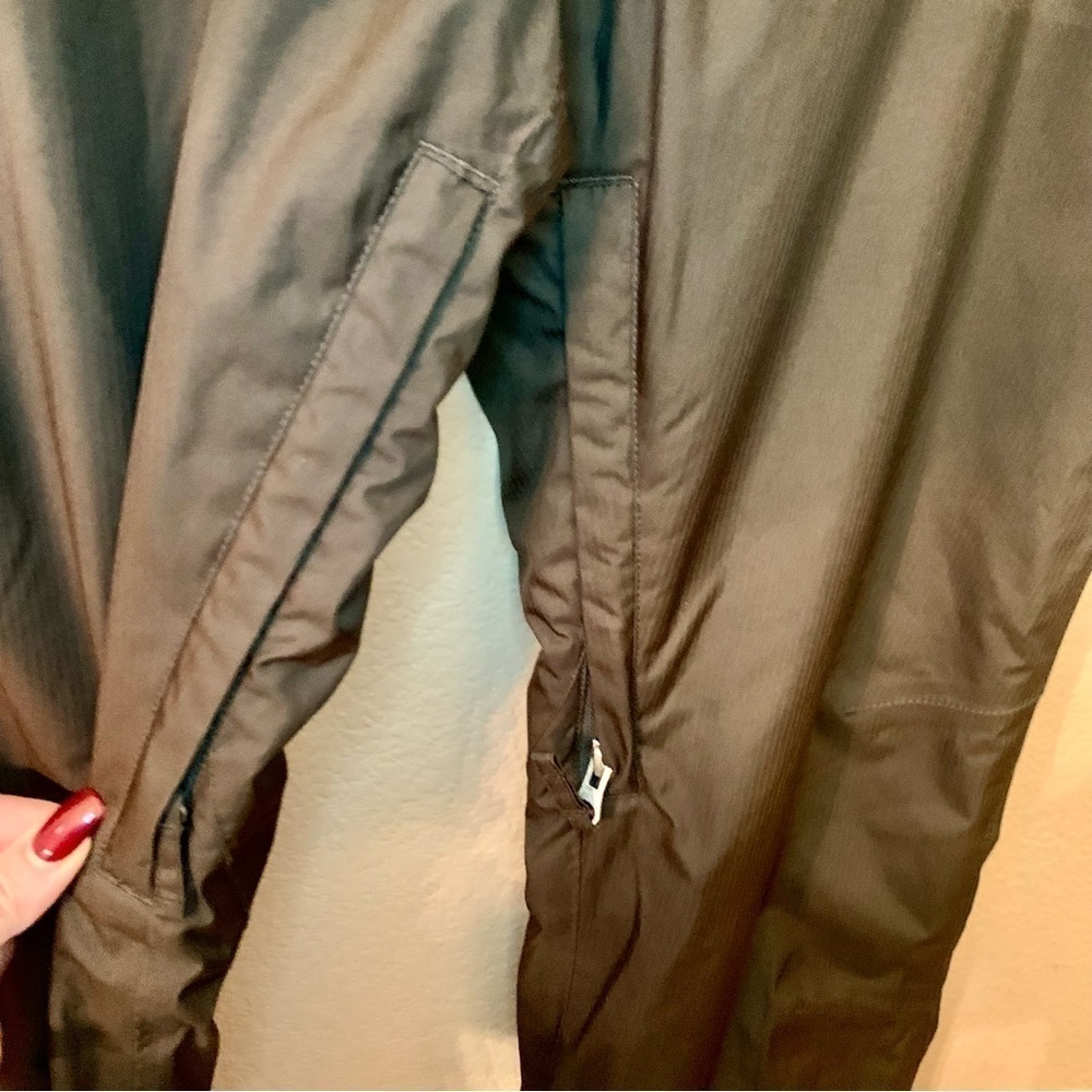 Sims Snowboarding Pants XS Charcoal Grey Blue Lining Pockets Boot Cut EUC - Picture 3 of 12